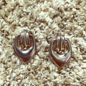 Givenchy Vintage Silver Earrings